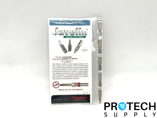 5/Pk Lot of Thermo BioBasic AX & BioBasic 18 Javelin Guards with WARRANTY