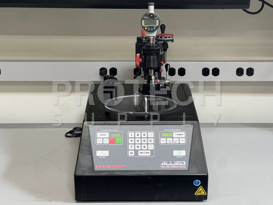 Allied Multiprep 10-1000 Polishing System & Head Assy + Accessories