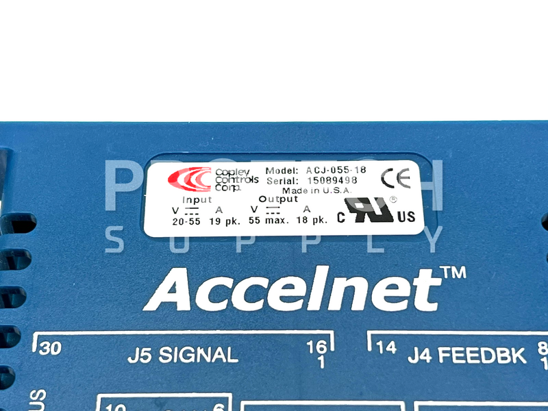 Load image into Gallery viewer, Copley Controls ACJ-055-18 Accelnet Servo Drive GUARANTEED
