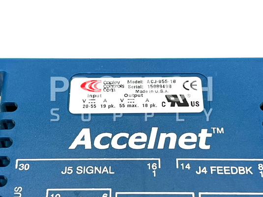 Copley Controls ACJ-055-18 Accelnet Servo Drive GUARANTEED