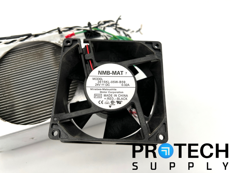 Load image into Gallery viewer, Minebea-Matsushita 3615KL-05W-B59 Cooling Fan 24V 0.32A + Heatsink with WARRANTY
