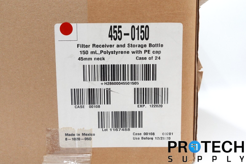 Load image into Gallery viewer, Thermo Scientific Nalgene 455-0150 150ml Receiver Bottle 45mm Neck NEW
