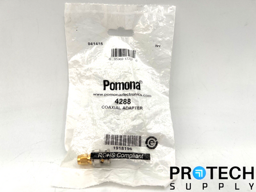 Pomona Coaxial Adapter SMA to BNC 4288 NEW with WARRANTY