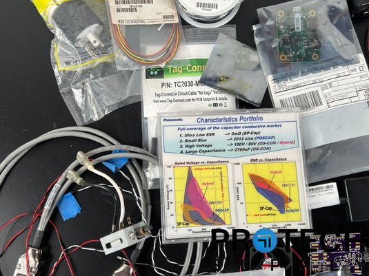 Lot of Misc Electronics Prototype Boards Adapters Wires