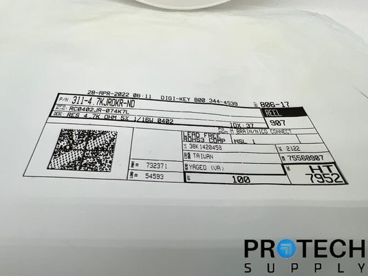 (Approx 50) Yageo Chip Resistor 311-4.7KJRDKR-ND with WARRANTY