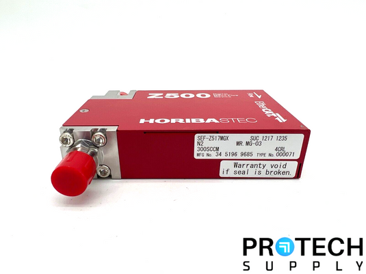 HoribaStec Z500 Digital Mass Flow Device SEC-Z517MGXN with WARRANTY