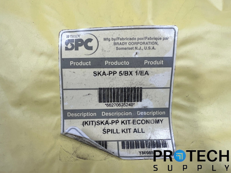 Load image into Gallery viewer, Lot of 3 Bags Brady SPC Economy Spill Kit SKA-PPE
