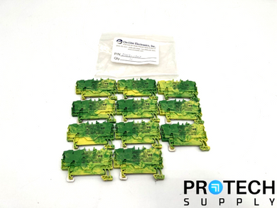 11/Pk WAGO 2002-1307 Terminal Block Connector 3 Position Ground NEW w/ WARRANTY