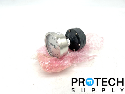 Ashcroft Welded AISI 316 Tube & Socket 05B-03-03B Gauge 0-60 PSI NEW w/ WARRANTY