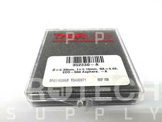 Thorlabs 352330-A Unmounted Aspheric Lens NEW with WARRANTY