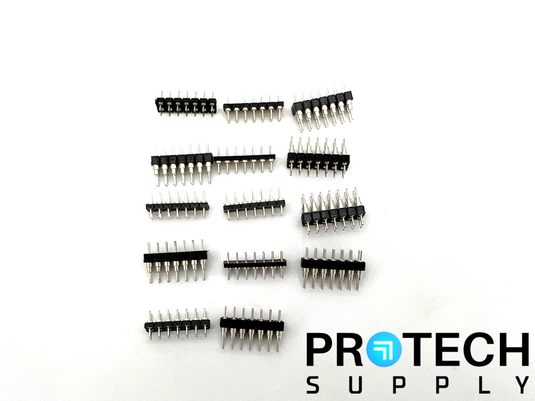 (Lot of Misc.) Samtec Header Connectors