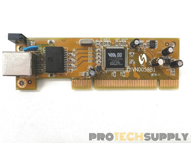 Plotech VN0058B1 1-Port PCI Network Card 34015-TB-21227 with WARRANTY 
