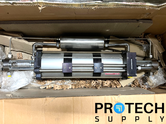 Maximator DLE 30-75-3-NU-ZK-36-FEC-M Air Driven Gas Booster with WARRANTY