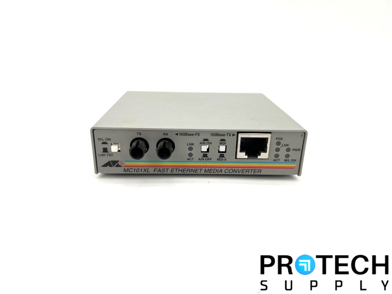 Load image into Gallery viewer, Allied Telesin MC101XL Fast Ethernet Media Converter with WARRANTY
