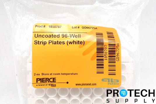 ( pk of 2 ) Pierce 1858787 Uncoated 96-Well Strip Plates NEW