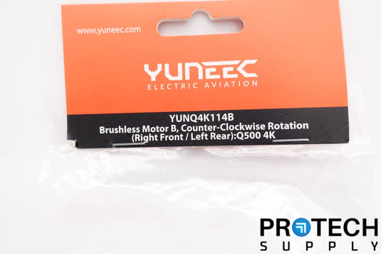 Yuneec Q500 4K Brushless Motor B (Right Front / Left Rear) NEW with WARRANTY