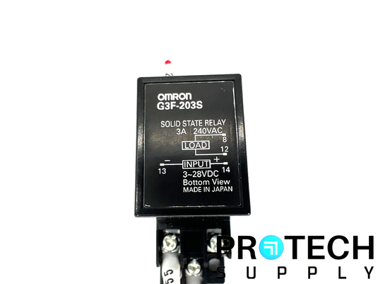 Omron PYF08A Powered Isolator + G3F-203S Solid Relay with WARRANTY