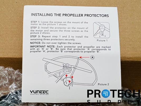( Set of 4 ) Yuneec Propeller Protector Protection Guard Set for Q500 4K Typhoon