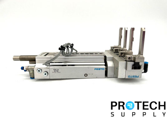 Festo DGSL-16-30-Y3A Mini Slide + HGPT-20-A-B Parallel Gripper Assembly