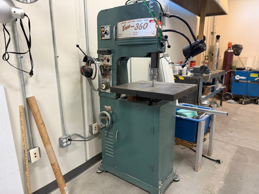 Enco 360 Metal Cutting Vertical Bandsaw