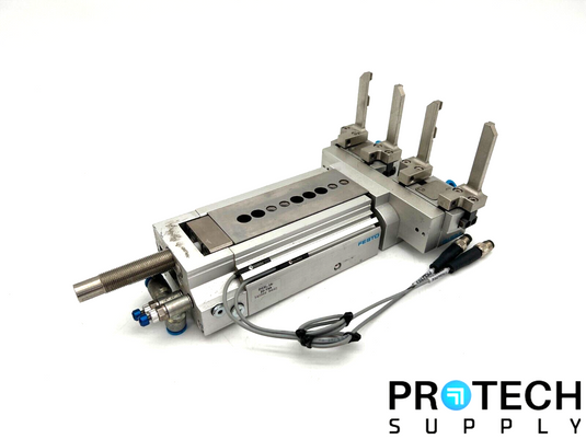 Festo DGSL-16-30-Y3A Mini Slide + HGPT-20-A-B Parallel Gripper Assembly