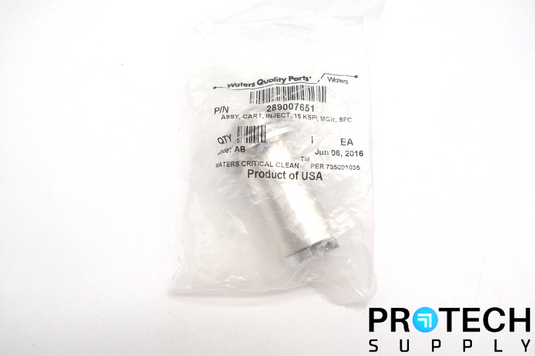 Waters 289007651 Assembly Cartridge Injection 15 KPSI MGR SFC NEW w/ WARRANTY