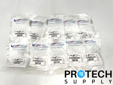 (Lot of 10) L-com ASM-1102 SMA Connector Plug 50Ohms Male Pin NEW with WARRANTY
