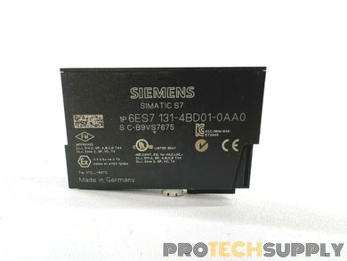 Siemens 6ES7 131-4BD01-0AA0 Electronic Input Module With WARRANTY