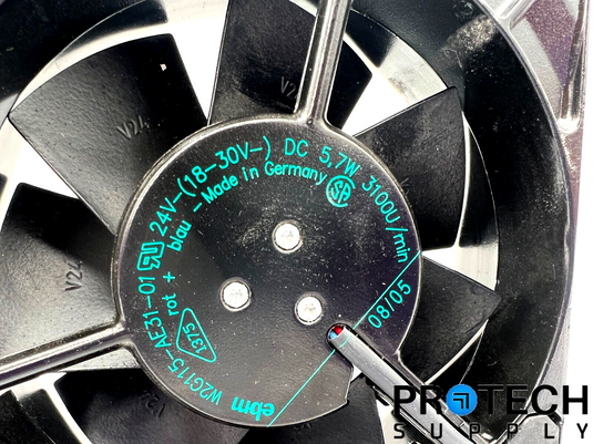 Ebm-Papst W2G115-AE31-01 Tubeaxial Fan 2-Pin 127mm x 127mm with WARRANTY