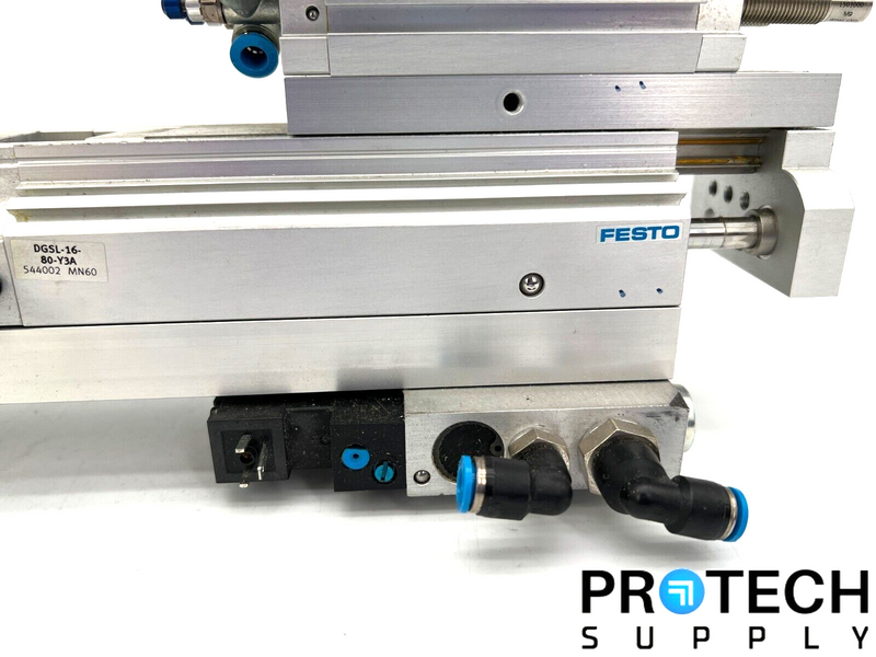 Load image into Gallery viewer, Assy Festo 544002 Mini Slide + Semi-Rotary Drive + Vacuum Generator + Solenoid

