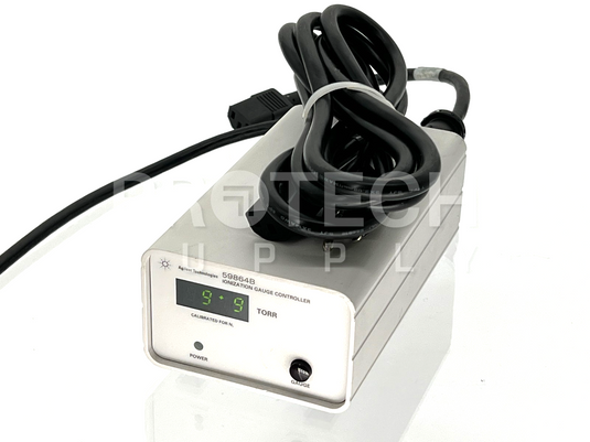 Agilent 59864B Ionization Gauge Controller + Power Cable with WARRANTY