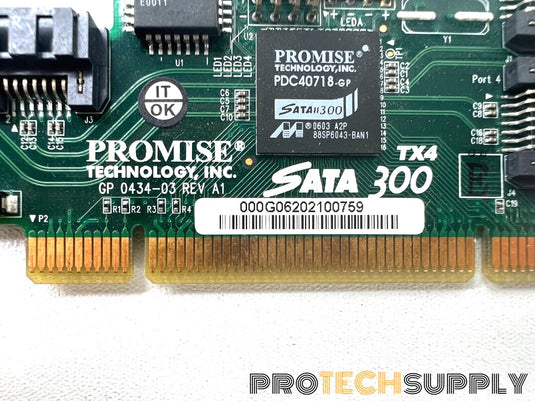 Promise Technology SATA300 TX4 4-Port PCIe SATA Controller Card with WARRANTY