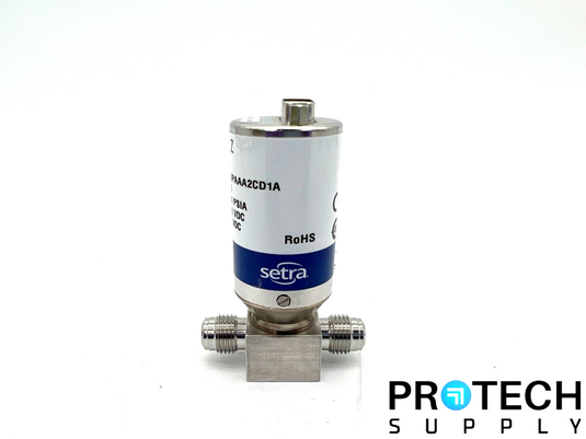 Setra 224G100PAAA2CD1A Flow-Through Pressure Transducer with WARRANTY