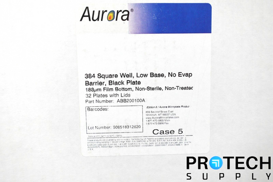Box of Aurora ABB200100A Low Base 384 Square Well (Qty 32) NEW