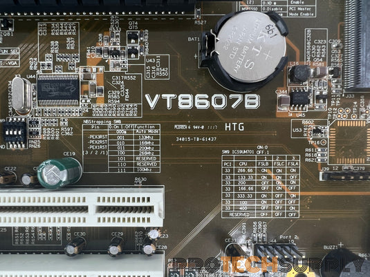 Plotech VT8607B ATX Motherboard with WARRANTY