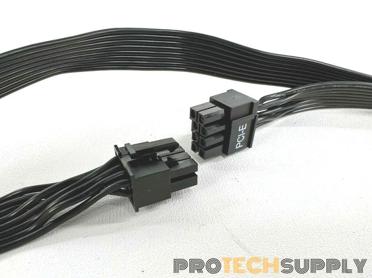 NEW PCI-E 8-pin to 2x 6+2-pin Y Splitter Power Supply Cable with WARRANTY