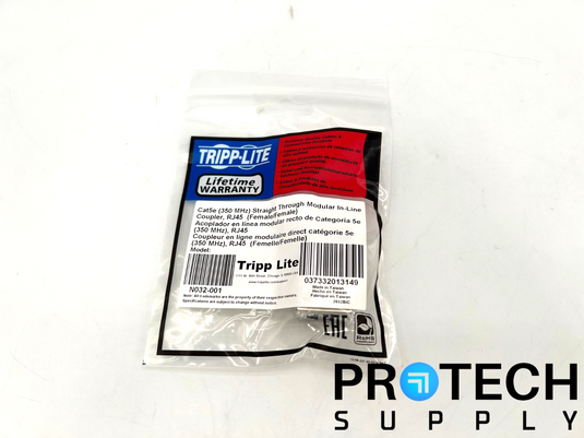 (5/Pk) Tripp Lite N032-001 Cat5e Coupler NEW with WARRANTY