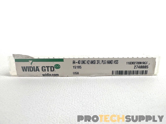Widia GTD Spiral Point Taps 15185 Straight Flute