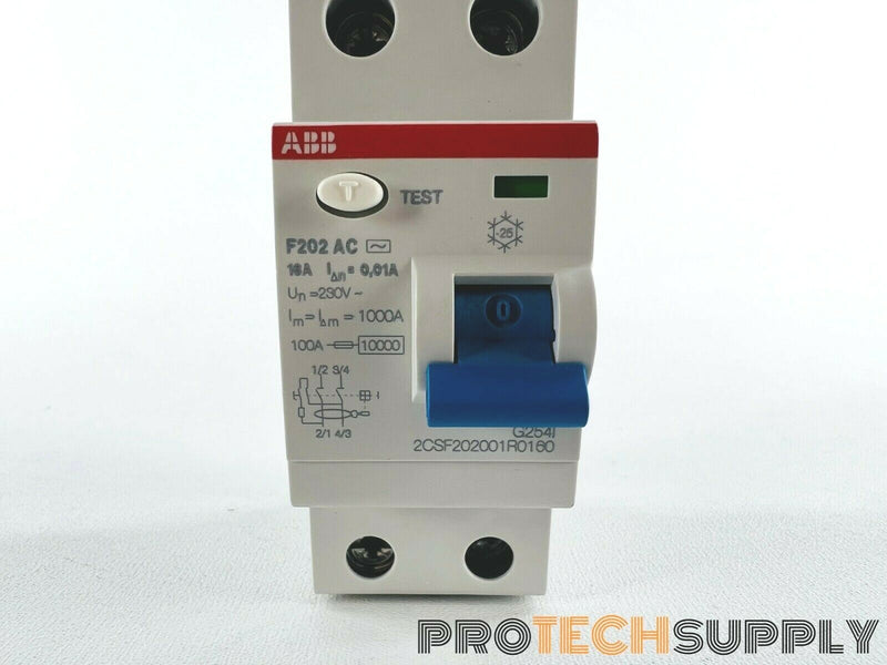 Load image into Gallery viewer, ABB F202AC-16/0.01 Circuit Breaker With Warranty
