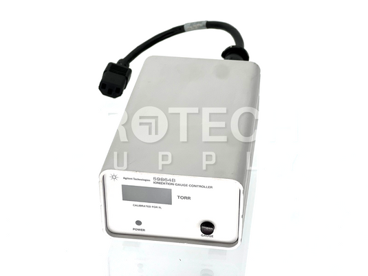 Agilent 59864B Ionization Gauge Controller + Power Cable with WARRANTY