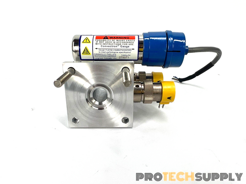 Load image into Gallery viewer, Granville-Phillips 275071 Gauge w/ Bracket &amp; Pneumatic Valve Assembly w WARRANTY
