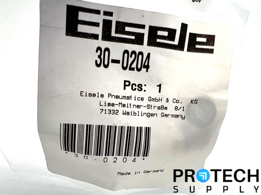 Eisele 30-0204 Pneumatics Straight Male Connector NEW