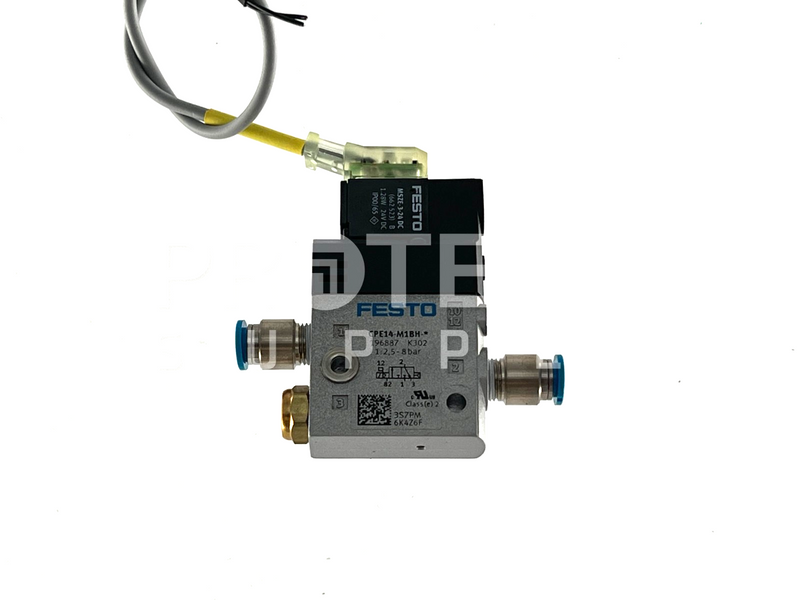 Load image into Gallery viewer, FESTO CPE14-M1BH Solenoid Valve 196887 + MSZE-2-24 Sensor Valve Assy w/ WARRANTY
