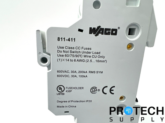 Wago Terminal Block Connector 2 Position 811-411 NEW with WARRANTY