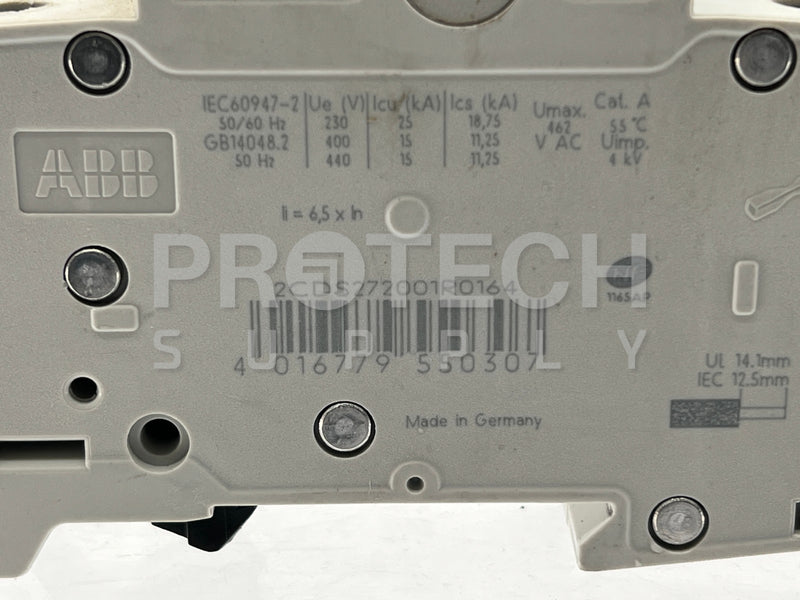 Load image into Gallery viewer, ABB 2CDS272001R0164 Circuit Breaker S202M-C16 2-Pole 6kA 230/400V with WARRANTY
