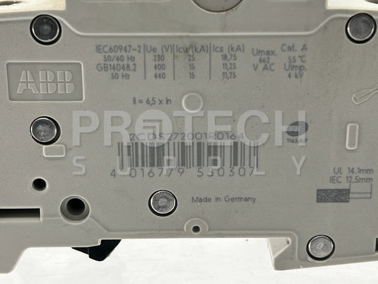 ABB 2CDS272001R0164 Circuit Breaker S202M-C16 2-Pole 6kA 230/400V with WARRANTY