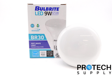 Bulbrite 772821 LED Replacement Bulb BR30 Soft White 9W NEW with WARRANTY