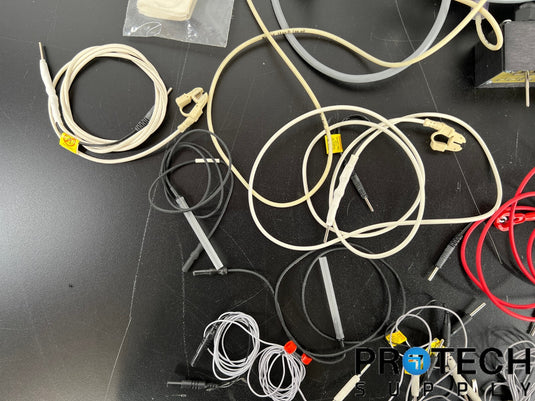 Lot of Misc Biopac Cables + Accessories