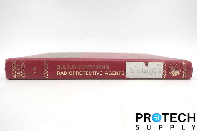 Load image into Gallery viewer, Sulfur Containing Radioprotective Agents Section 79 Hardcover by Z. M. Bacq
