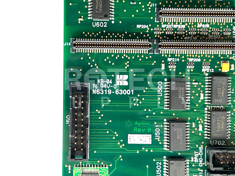 Load image into Gallery viewer, Agilent N6319-63001 Service Control PCB from N8990 R48 Switch Matrix w/ WARRANTY
